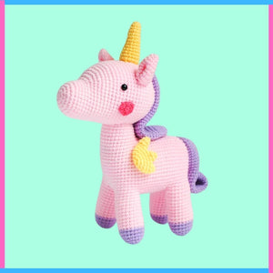Handmade Crochet Knitted Unicorns - Pink & Blue Baby Shop - Review