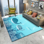 High Quality Rug for Children - Blue Whale Design - Pink & Blue Baby Shop - Review