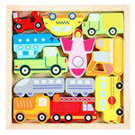 Montessori 3D Jigsaw Wooden Puzzle - Pink & Blue Baby Shop - Review