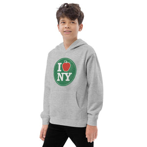 Kids fleece hoodie I Love NYC Personalize It Photo Only - Pink & Blue Baby Shop - Review