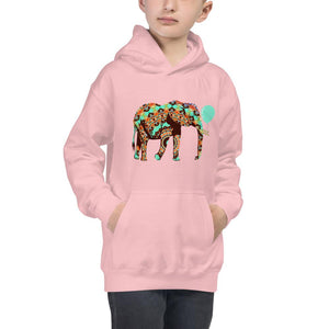 Kids Hoodie - Colorful Elephant - Pink & Blue Baby Shop - Review