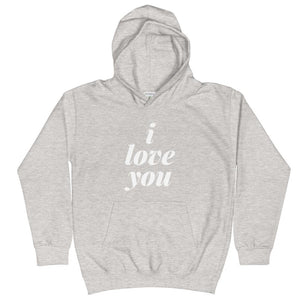 Kids Hoodie I Love You - Pink & Blue Baby Shop - Review