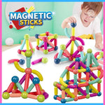 Magnetic Construction Blocks for Mini-Builders - Pink & Blue Baby Shop - Review