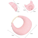 Multifunctional Nursing Pillow with Baby Guardrail and Baby Pillow - Pink & Blue Baby Shop - Review