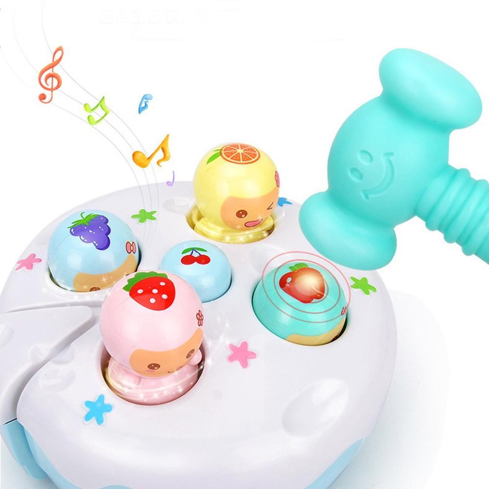 Musical Whack-a-Fruit Cake Toy - Pink & Blue Baby Shop - Review