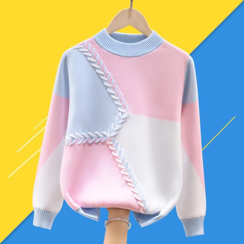 New Arrival Autumn-Winter Girls Sweaters - Pink & Blue Baby Shop - Review