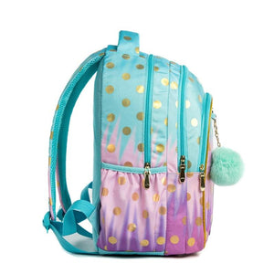NEW! School Backpack + Pencil Case for Girls - Pink & Blue Baby Shop - Review