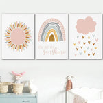 Nordic Wall Art For Nursery - Pink & Blue Baby Shop - Review