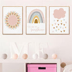 Nordic Wall Art For Nursery - Pink & Blue Baby Shop - Review