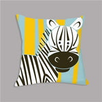 Safari Animals Throw Pillows For Kids - Pink & Blue Baby Shop - Review