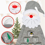 Santa Claus Wall Decor Countdown To Christmas - Pink & Blue Baby Shop - Review