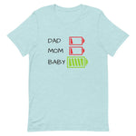 Short-Sleeve T-Shirt Funny Mom Dad No Battery - Pink & Blue Baby Shop - Review