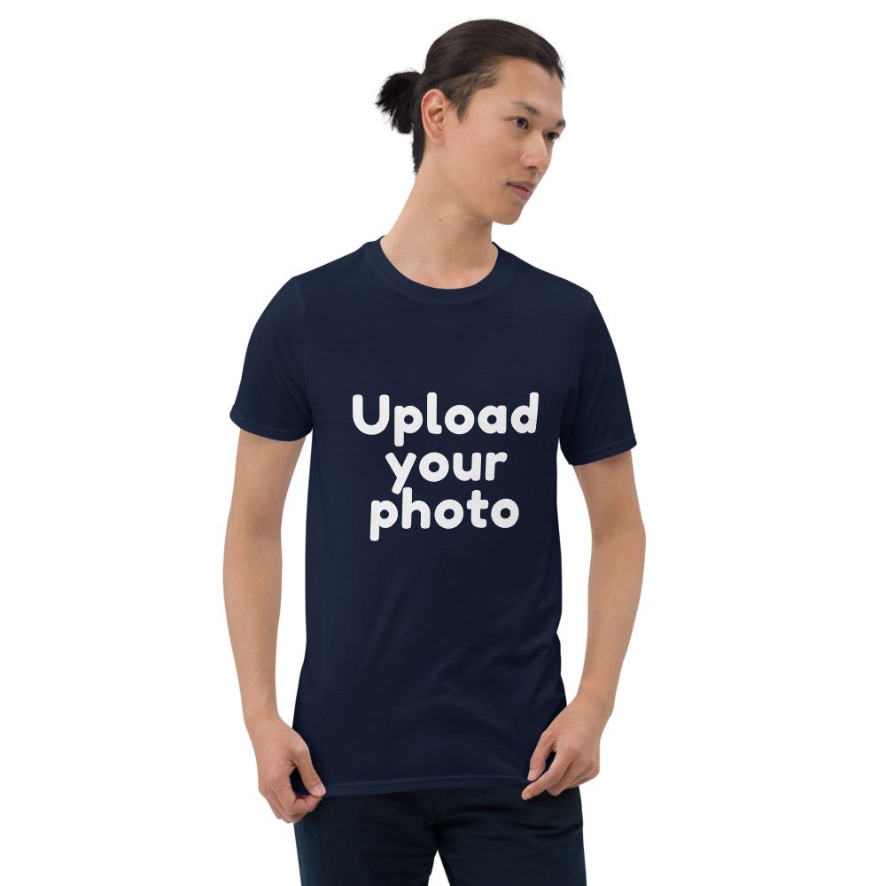 Short-Sleeve Unisex T-Shirt Personalize Photo - Pink & Blue Baby Shop - Review
