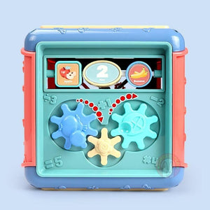 Six Sided Box Baby Educational Toy - Pink & Blue Baby Shop - Review