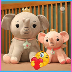 Snuggle Buddy & Elephant Plush Toy - Pink & Blue Baby Shop - Review