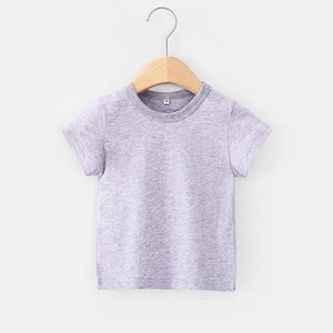Solid Colors Tee Collection for Kids - Pink & Blue Baby Shop - Review