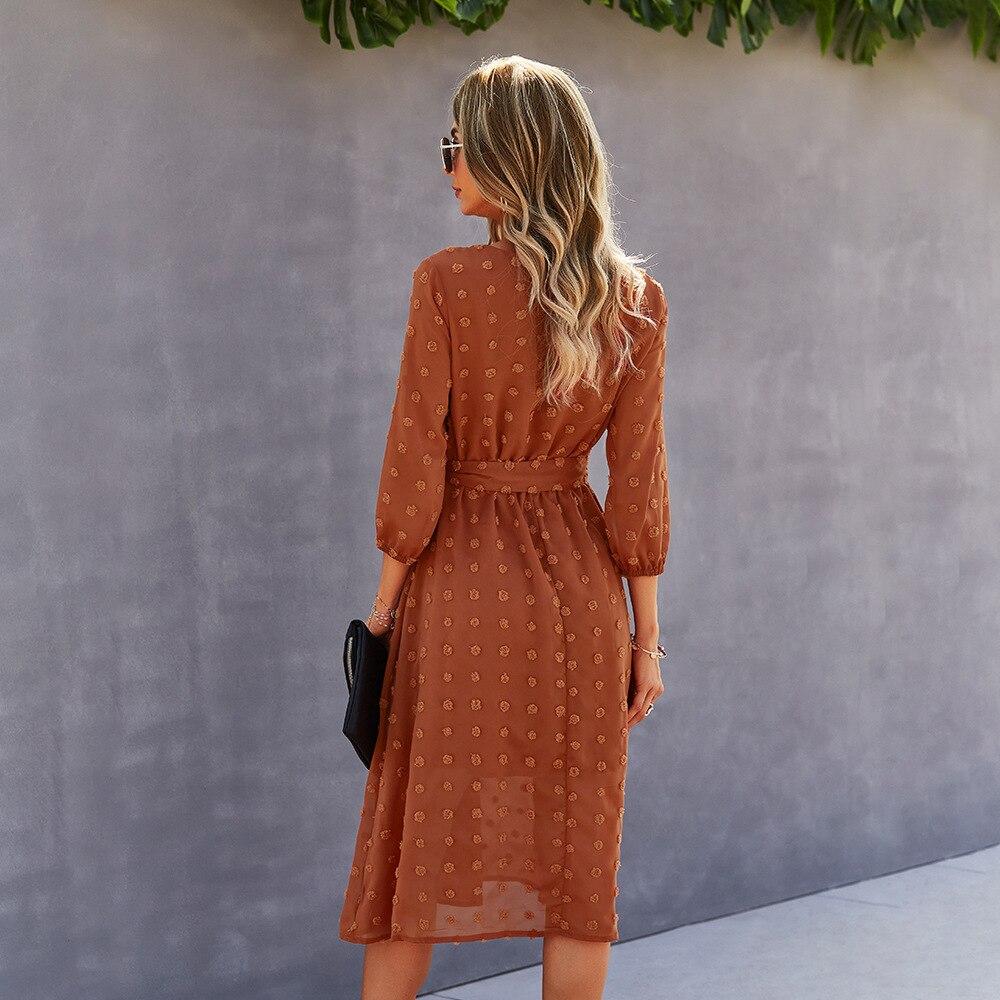 Solid Midi Post Maternity Dress Autumn-Spring L / Yellow Solid Midi Post Maternity Dress Autumn-Spring L / Yellow