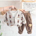 Spring/Autumn 3 Pcs Coat + T-shirt + Pants for Kids - Pink & Blue Baby Shop - Review