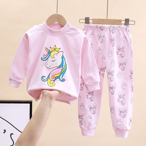 Spring/Autumn Unicorn Pajama for Kids - Pink & Blue Baby Shop - Review