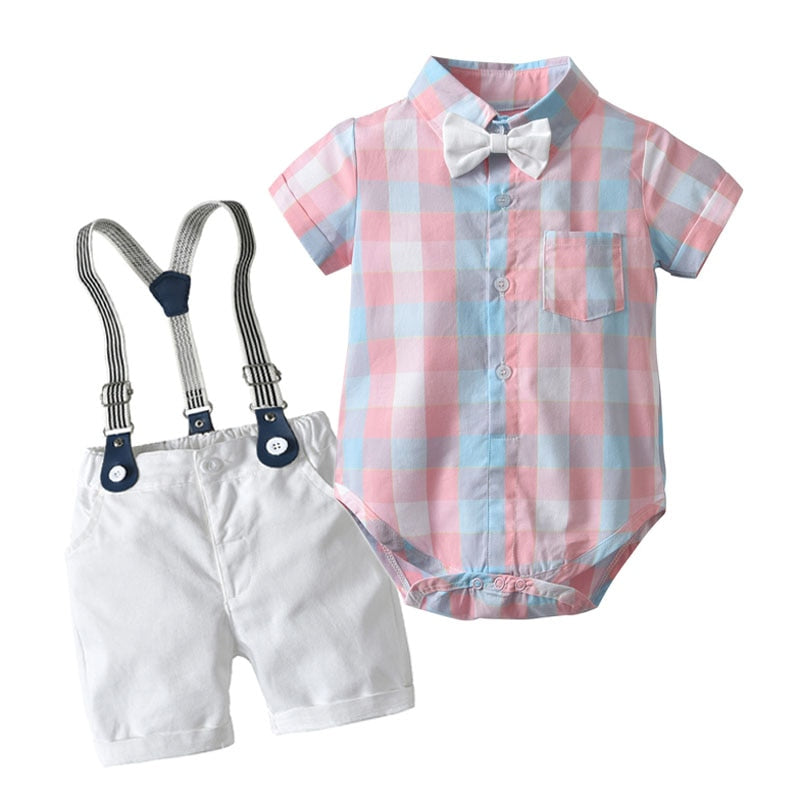 Summer 4 Pcs Baby Clothing Sets - Pink & Blue Baby Shop - Review