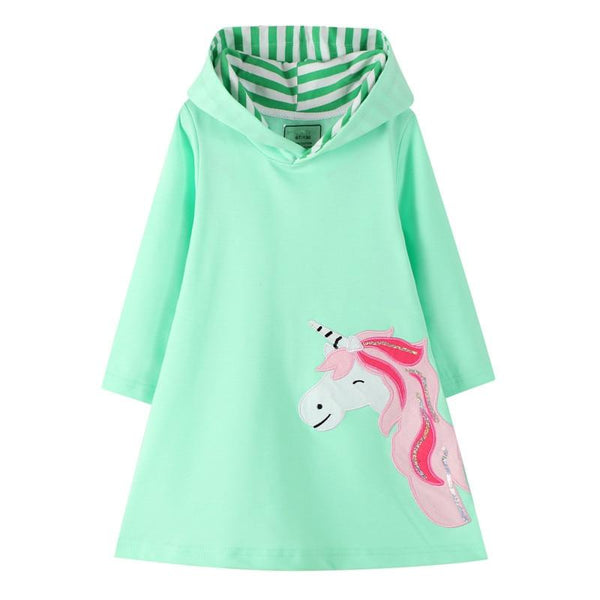 Teela Girls Pocket Checkerboard Hoodie Dress - 17-004 – ShirtStop