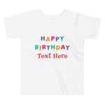 Toddler Short Sleeve Tee: Personalize It Photo + Text - Pink & Blue Baby Shop - Review
