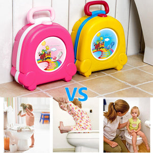 Travel/Foldable/Training Potty for Babies and Toddlers - Pink & Blue Baby Shop - Review