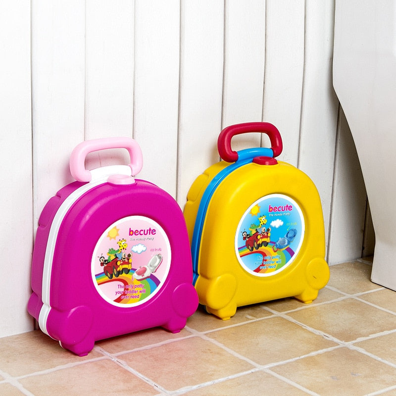 Travel/Foldable/Training Potty for Babies and Toddlers - Pink & Blue Baby Shop - Review