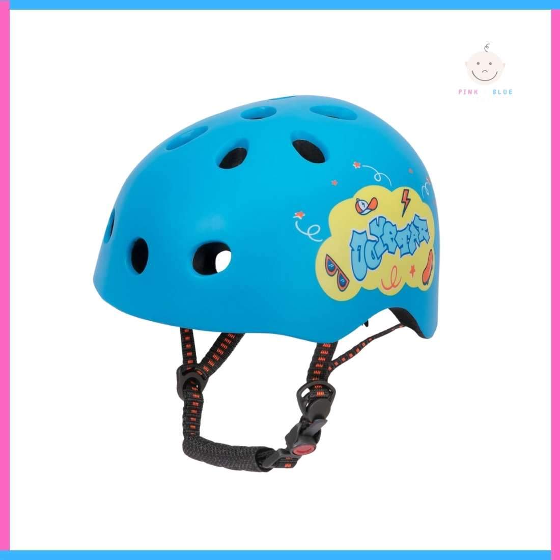 Ultralight Bicycle Helmet For Kids – Pink & Blue Baby Shop