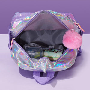 flip sequin unicorn mini backpack Unicorn Backpack For Girls – Pink & Blue Baby Shop