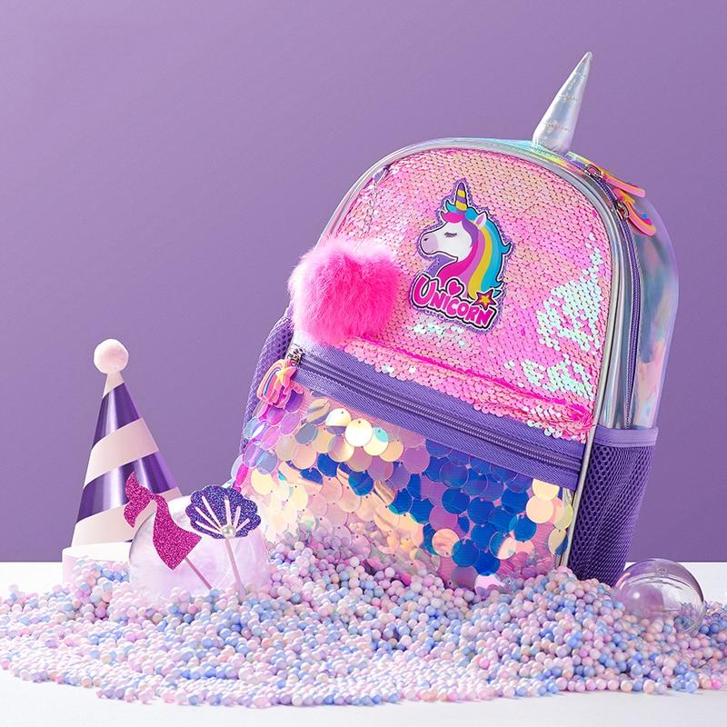 Pink & Blue Baby Shop Unicorn Backpack