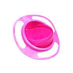 Baby/Toddler Spill-Proof Gyro Bowl with Lid - Pink & Blue Baby Shop - Review