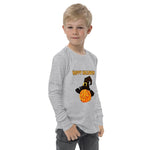 Youth long sleeve tee - Pumpkin With Hat - Pink & Blue Baby Shop - Review